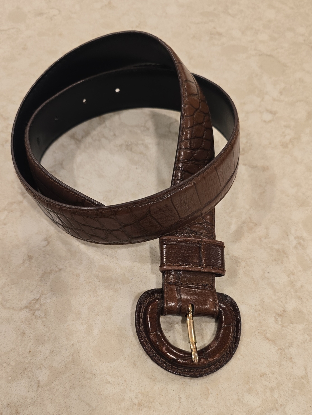 Liz Claiborne Brown Genuine Leather Belt